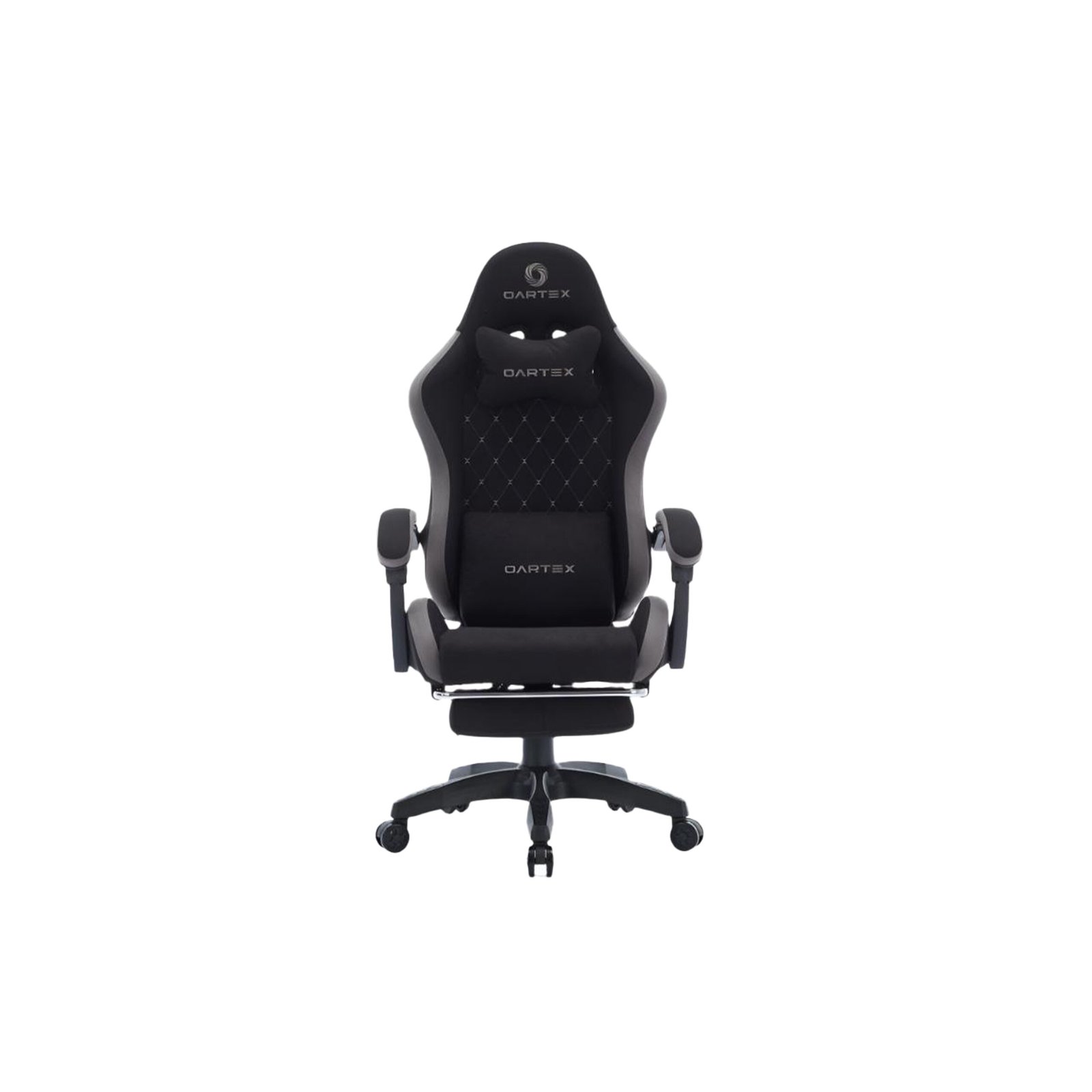 25 كرسي الألعاب Oartex Model LD035 - أسود ورمادي (لا يشمل التركيب) - الصورة 1
