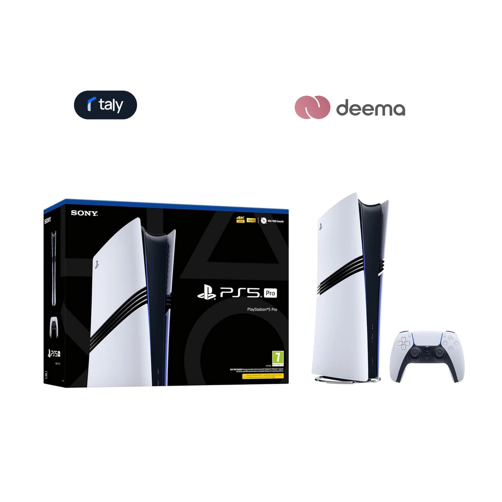 355 Sony PlayStation 5 Pro Digital Edition Console - الصورة 1