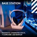استرو A50 Lightspeed سماعة العاب لاسلكية (الجيل الخامس) + قاعدة - ابيض لمنصات بلايستيشن, اكس بوكس , نينتندو , كومبيوتر و الموبايل - الصورة 2