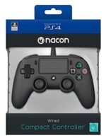Nacon - Wired Compact Controller for PlayStation 4 - Black - الصورة 2