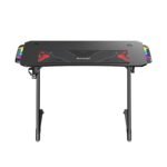 ⁦طاولة الألعاب من الألياف الكربونية جاماكس TD-03 بحجم 100*60*75 سم مع إضاءة RGB و MousePad⁩ - الصورة ⁦10⁩