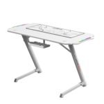 ⁦طاولة الألعاب من الألياف الكربونية جاماكس TD-03 بحجم 100*60*75 سم مع إضاءة RGB و MousePad⁩ - الصورة ⁦3⁩