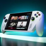 ASUS ROG XBOX ALLY (2025) RC73YA Handheld 7” FHD 120Hz AMD Ryzen Z2 A Processor 16gb Ram, 512GB M.2 SSD, Windows 11 Home - White - الصورة 2