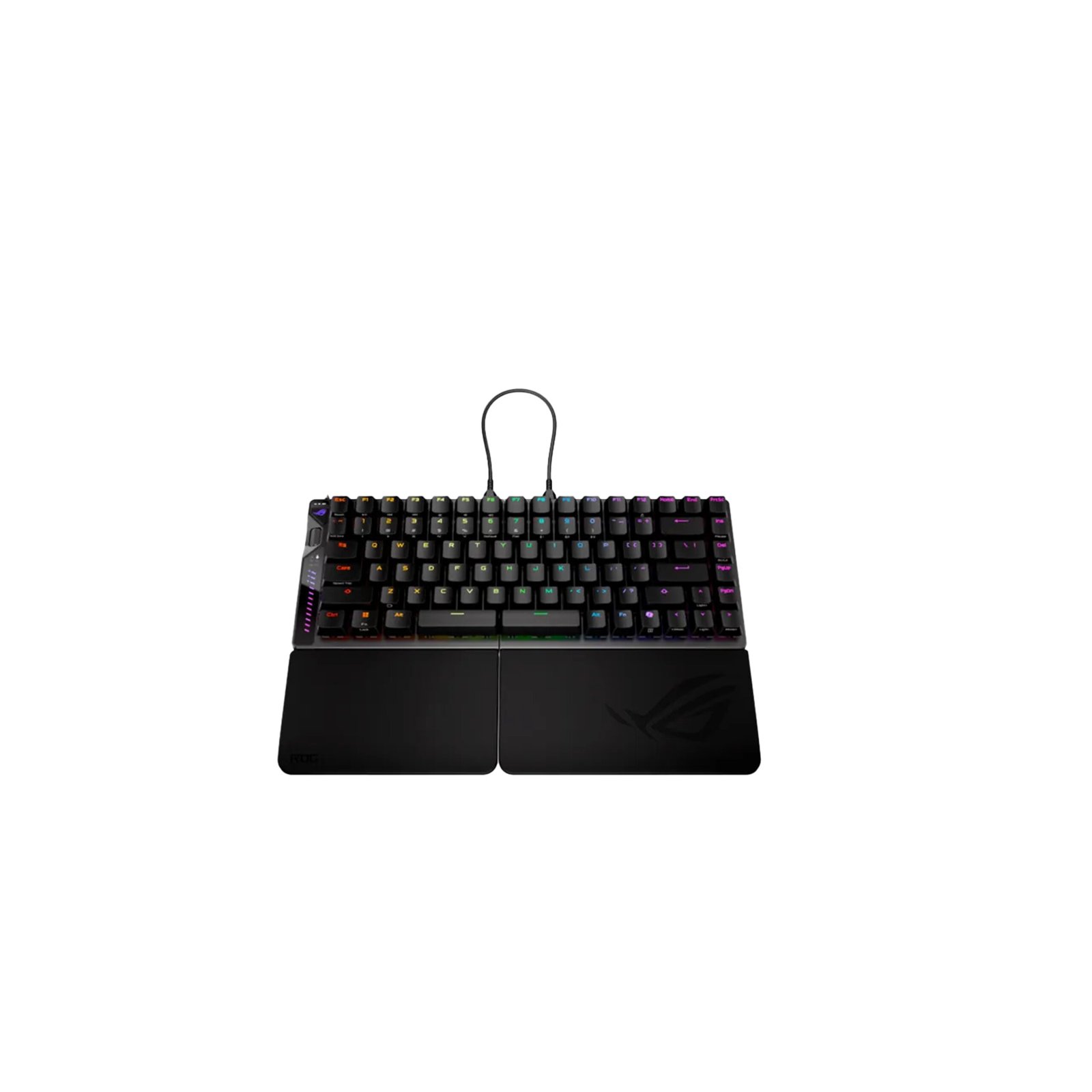 204 Asus M703 Rog Falcata 75% Tri-Mode Connectivity Wireless Gaming Keyboard HFX V2 Magnetic Switch Refined & Precise (Arabic) - Black - الصورة 1