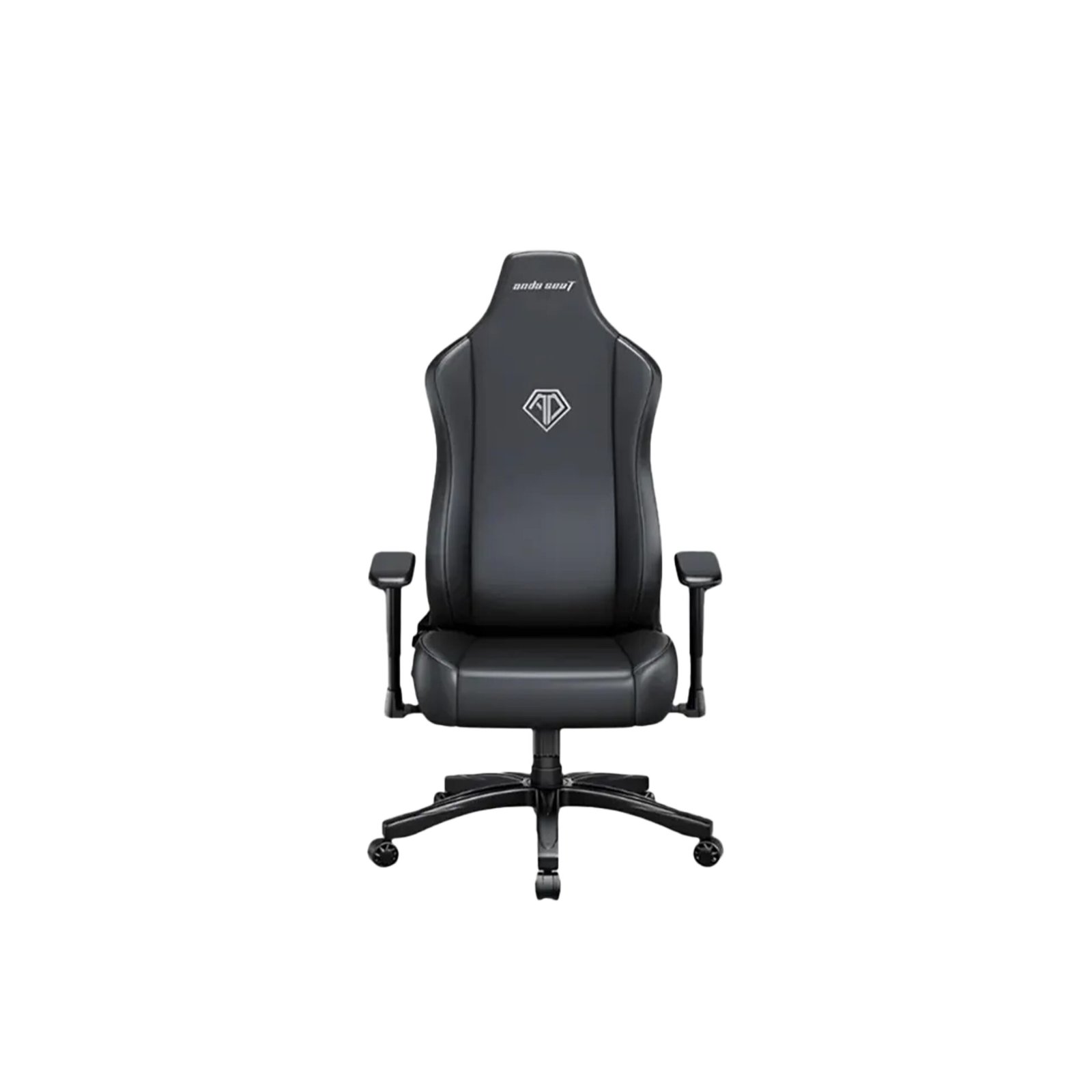 234 AndaSeat Novis large Gaming Chair Durable PVC leather & Linen Upholstery - Black - الصورة 1