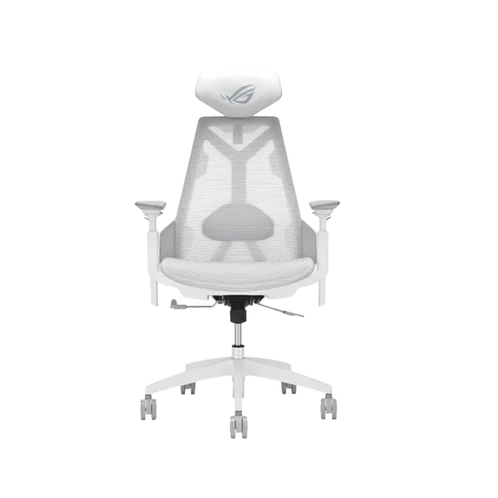 236 Asus SL400C ROG Destrier Core Ergo Gaming Chair – Futuristic Cyborg Design, Adjustable, Breathable, Durable - White | 90GC01P0-MSG060 - الصورة 1