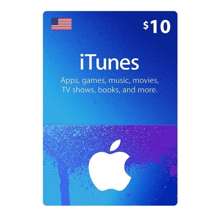 24298_5CLargeImage_5C7_1 أبل بطاقة هدايا آيتونز أونلاين 10$ - حساب امريكي (تسيلم فوري عبر SMS) - الصورة 1