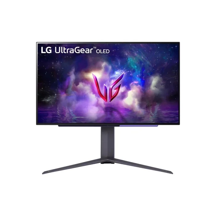 27gs95qe-b_0000_1 LG 27” GS95QE UltraGear OLED 2K 240Hz 0.03ms HDMI 2.1 Rotatable Gaming Monitor - الصورة 1