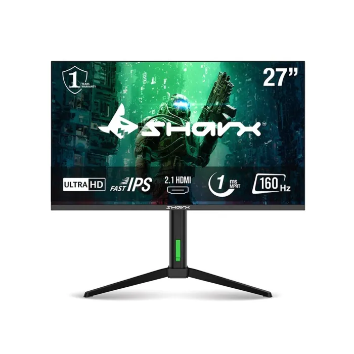27u160i_0003_layer_0 SharX Profin 27U160I 27" Fast IPS Panel Ultra HD 160Hz 0.3ms HDMI 2.1 With AMD FreeSync & Nvidia G-Sync Compatibility Gaming Monitor - الصورة 1