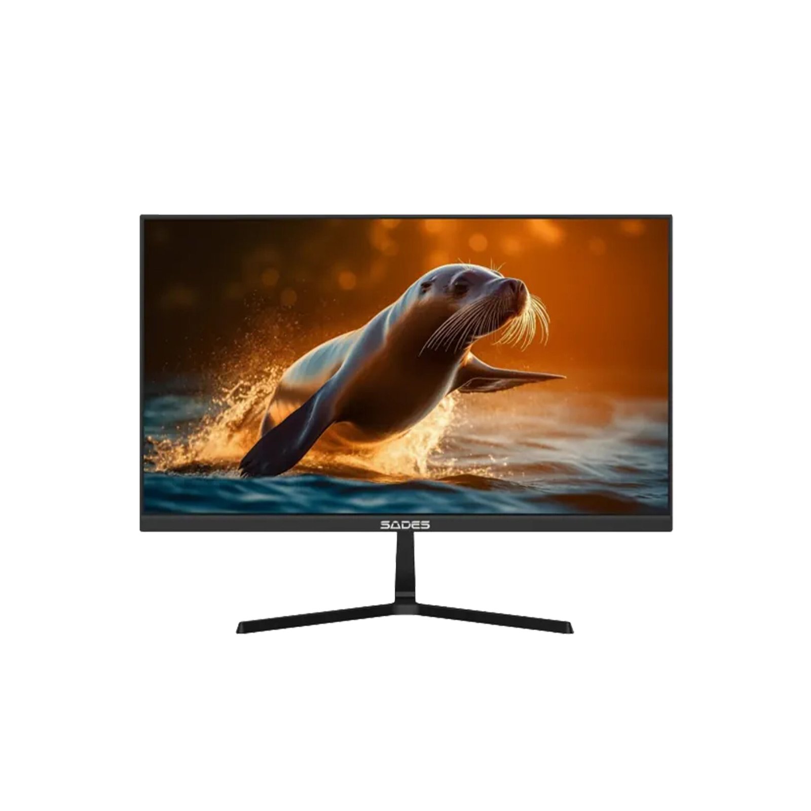 288 Sades AU-Sealion 24" FHD IPS Panel 240Hz 0.5ms Gaming Monitor With HDMI 2.1 FreeSync, Dynamic RGB Accent Lighting, Black | SA-F03F24 - الصورة 1
