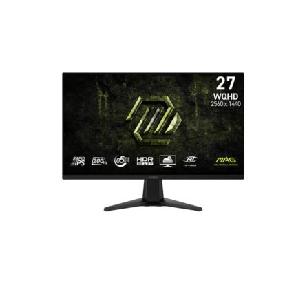 MSI MAG 274QRFW X32 27" 2K WQHD Rapid IPS 320Hz 0.5ms HDMI 2.1 AMD FreeSync Premium & NVIDIA G-Sync Gaming Monitor -White