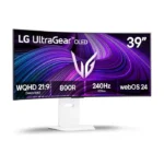 LG 39GX90SA-W UltraGear 39" OLED WQHD 240Hz 0.03ms G-Sync Compatible 800R Curved Gaming Monitor with webOS - الصورة 8