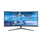 Philips Evnia 34M2C6500 34" OLED Curved Gaming Monitor – WQHD 3440x1440, 175Hz, 0.03ms, HDR400, Ambiglow, FreeSync Premium Pro, G-Sync Compatible, HDMI, DP, USB Hub – Dark Gray - الصورة 7