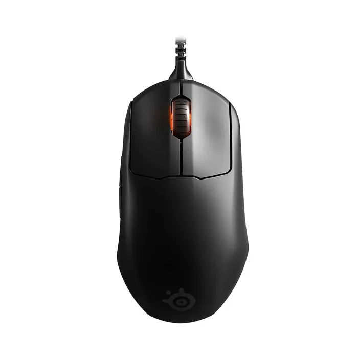 62533_0000_1 SteelSeries Prime Precision Esport 69g Wired Gaming Mouse 18,000 CPI,TrueMove Pro Gaming Sensor,Prestige OM™ Mechanical Switches, For PC,Mac & Xbox - Black - الصورة 1