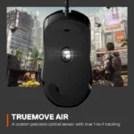 SteelSeries Rival 5 Precision Multi-Genre Prism RGB Wired Gaming Mouse, Ergonomic 9 Programmable Buttons 18,000 CPI, Perfect For all Battle Royale, FPS, MOBA,MMO & Fast-Paced Games, True Move Air Optical Gaming Sensor - Black - الصورة 5