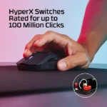 ⁦HyperX Haste 2 Mini Wireless Mouse Ultra-LightWeight (59 Gram) 26K Sensor 26,000 DPI For PC,Play Station, Xbox Series X|S & Xbox One (White)⁩ - الصورة ⁦4⁩