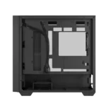 Asus A21 Plus Micro ATX Tower Case, Tempered Glass Side Panel, 360MM Radiator Support, 4 ARGB Fans - Black - الصورة 3