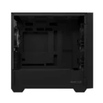 Asus A21 Plus Micro ATX Tower Case, Tempered Glass Side Panel, 360MM Radiator Support, 4 ARGB Fans - Black - الصورة 5