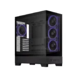 Asus A31 Plus Mid Tower Front Side & Left Side Tempered Glass Panel Case With 4 Fan RGB - Black - الصورة 7
