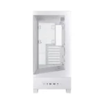 Asus A31 Plus Mid Tower Front Side & Left Side Tempered Glass Panel Case With 4 Fan RGB - White - الصورة 4