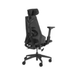 ⁦Asus SL400C ROG Destrier Core Ergo Gaming Chair Futuristic Cyborg Design, Adjustable, Breathable Durable - Black⁩ - الصورة ⁦5⁩