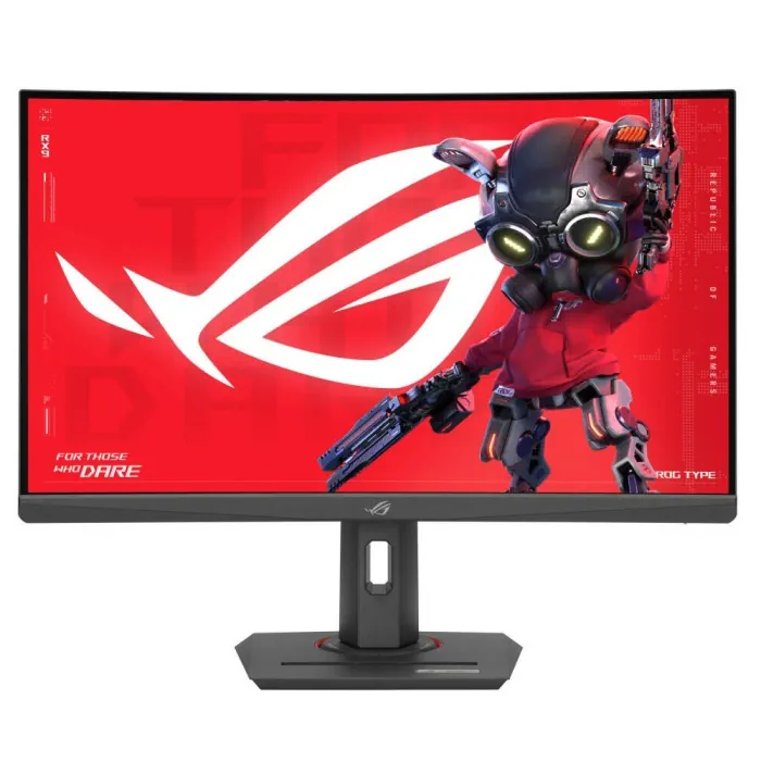 90lm09y1-b01370-1 ASUS 27″ ROG Strix (XG27WCMS) Curved 2K Gaming Monitor, VA Display Panel, 280Hz Refresh Rate, 1ms Response Time, HDMI 2.1/USB-C & Standard Ports, Black | 90LM09Y1-B01370 - الصورة 1