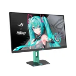 Asus Rog Strix XG27ACMEG-G 27" 2K QHD Fast IPS 260Hz 1ms Hatsune Miku Edition Gaming Monitor With Adaptive Sync Compatible - الصورة 8