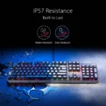 Asus XA05 ROG Strix Scope RX RED Optical Mechanical Switch RGB Wired Gaming Keyboard, Arabic, Black - الصورة 2
