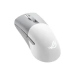 ⁦ASUS ROG Keris AimPoint Wireless Gaming Mouse, 2.4GHz & BT, 36000 dpi, AimPoint Optical Sensor, 5 Prog Buttons with Shortcuts, 650 IPS Max Speed, Up to 119H Battery - White | 90MP02V0-BMUA10⁩ - الصورة ⁦5⁩