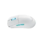 Asus P713 Rog Harpe Ace Aim Lab Edition Wireless/Bluetooth/ Wired Lightweight 54g,36K DPI Gaming Mouse - White - الصورة 4