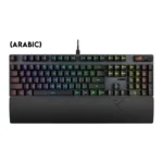 Asus XA11 Rog Strix Scope II Wired Optical Mechanical Gaming Keyboard RX Red Switch Linear & Swift (Arabic) - Black - الصورة 8