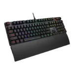 Asus XA11 Rog Strix Scope II Wired Optical Mechanical Gaming Keyboard RX Red Switch Linear & Swift (Arabic) - Black - الصورة 7