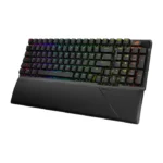 Asus X901 ROG Strix Scope II 96 Wireless Mechanical Gaming KeyBoard NX Snow Switch Refined Linear (Arabic) - Black - الصورة 4