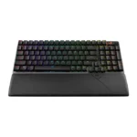 Asus X901 ROG Strix Scope II 96 Wireless Mechanical Gaming KeyBoard NX Snow Switch Refined Linear (Arabic) - Black - الصورة 5