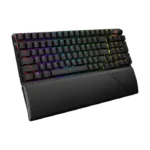 Asus X901 ROG Strix Scope II 96 Wireless Mechanical Gaming KeyBoard NX Snow Switch Refined Linear (Arabic) - Black - الصورة 6