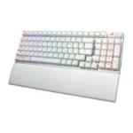 Asus X901 Rog Strix Scope II 96 Wireless Mechanical Gaming KeyBoard NX Snow Switch Refined Linear (Arabic) - White - الصورة 3