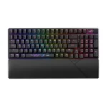 Asus X901 Rog Strix Scope II 96 Wireless RGB Mechanical Gaming KeyBoard NX Snow Switch Refined Linear - Black - الصورة 8