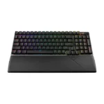 Asus X901 Rog Strix Scope II 96 Wireless RGB Mechanical Gaming KeyBoard NX Snow Switch Refined Linear - Black - الصورة 5