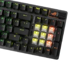 Asus X901 Rog Strix Scope II 96 Wireless RGB Mechanical Gaming KeyBoard NX Snow Switch Refined Linear - Black - الصورة 2
