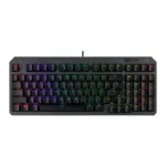 Asus Tuf K3 Gen II Wired Gaming Keyboard Red Switch Linear & Smooth (Arabic) - Black - الصورة 6