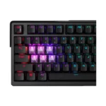 Asus M702 Rog Azoth Extreme 75% Wireless/Bluetooth Mechanical Gaming Keyboard Rog NX Snow Switches Refined Linear (Arabic) - Black - الصورة 2