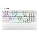 Asus X902 Rog Strix Scope II 96 RX Wireless Optical Mechanical Gaming Keyboard Rog RX Blue Switch Clicky And Speedy (Arabic) - White - الصورة 10