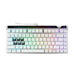 Asus M705 Rog Falchion Ace 75 HE 75% Wired Analog Gaming Keyboard HFX V2 Magnetic Switch Refined & Precise (Arabic) - White - الصورة 2