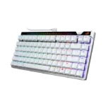 Asus M705 Rog Falchion Ace 75 HE 75% Wired Analog Gaming Keyboard HFX V2 Magnetic Switch Refined & Precise (Arabic) - White - الصورة 6