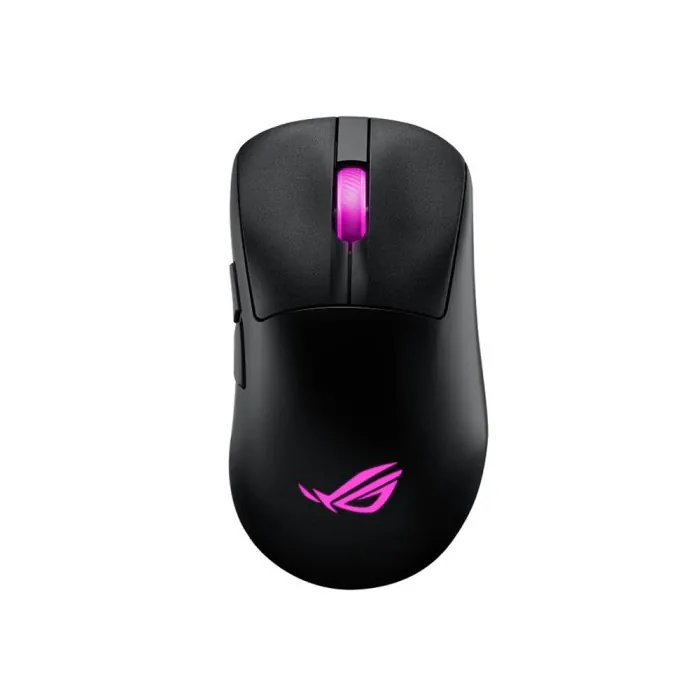 90mp04a0-bmua00_0004_layer_0 Asus ROG Keris II Origin Tri-Mode Wireless/Bluetooth/Wired Gaming Mouse, AimPoint Pro Optical Sensor, 42,000dpi Max, 8000Hz Polling Rate, Black | 90MP04A0-BMUA00 - الصورة 1