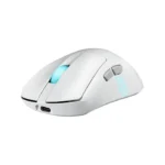 Asus ROG Keris II Origin Tri-Mode Wireless/Bluetooth/Wired Gaming Mouse, AimPoint Pro Optical Sensor, 42,000dpi Max, 8000Hz Polling Rate, White | 90MP04A0-BMUA10 - الصورة 2
