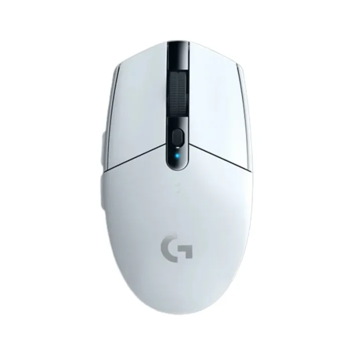 910-005292-01_1 Logitech G305 Light Speed 12,000 DPI Wireless Gaming Mouse - White - الصورة 1