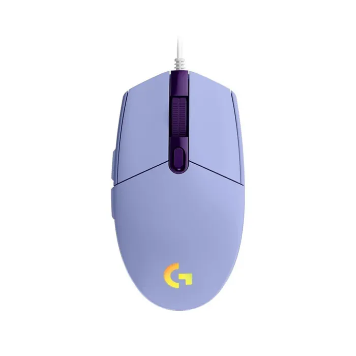 910-005853-1_1 Logitech G203 LIGHTSYNC RGB Wired Gaming Mouse - Lilac - الصورة 1