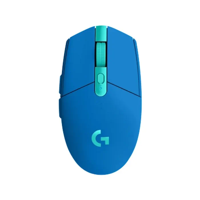 910-006014_0003_layer_0 Logitech G305 Light Speed 12,000 DPI Wireless Gaming Mouse - Blue - الصورة 1