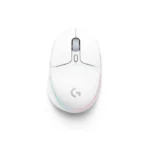 Logitech G705 Customizable Light synch RGB Lighting, Lightspeed Wireless/Bluetooth/Wired Lightweight Gaming Mouse For PC & Mac - White Mist - الصورة 4